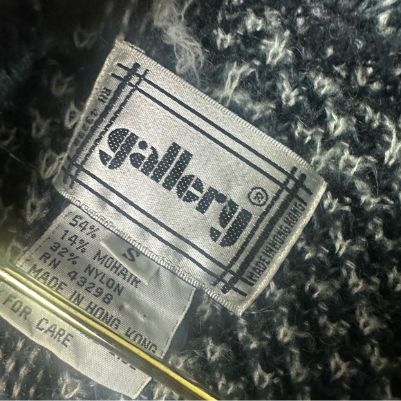 Vintage Gallery Alpaca Blend Cardigan Size S - Picture 2 of 3